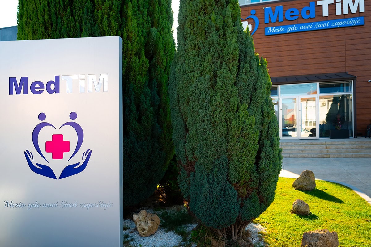 Spoljašnji izgled Specijalne psihijatrijske bolnice MedTiM
