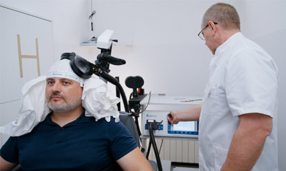 Transkranijalna magnetna stimulacija kao deo medicinskih i terapijskih procedura u bolnici MedTiM